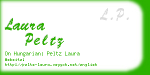 laura peltz business card